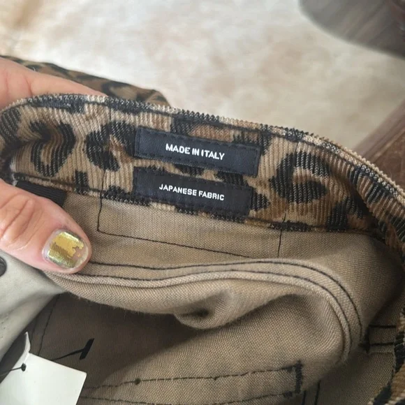 R13 Allison skinny Leopard Print Pants - Picture 11 of 17